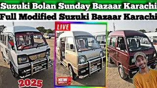 Suzuki Bolan Sunday Bazaar Karachi | Full Modified Suzuki Bazaar Karachi update November 30