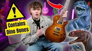 Этот частный экземпляр PRS стоимостью 10 000 долларов изготовлен из костей динозавра!!