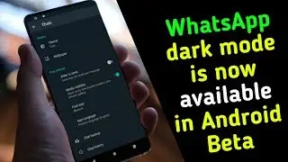 How to install Official WhatsApp Dark Mode / WhatsApp Themes ( No Root )