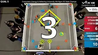 2025-02-22 Michigan Vex V5RC High School State Championship - Blue Division