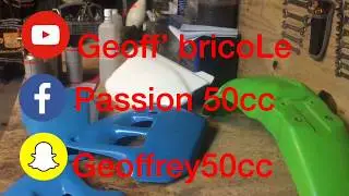tuto : repeindre des car&eacute;nages de 50cc !