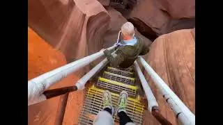 Lower Antelope Canyon Ladder