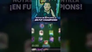 NOTAS DE MI PLANTILLA EN FUT CHAMPIONS 📝🚨#fc26 #eafc26 #plantilla #review #futchampions