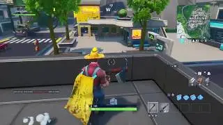 Fortnite Fortbyte #43 Accessible By Wearing The Nana Cape Back Bling Inside A Banana Stand