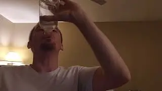Nick Drinks Water 6748