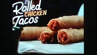 CMGUS VCR CLASSIC COMMERCIALS: TACO BELL ROLLED CHICKEN TACO INSTAGRAM BOYFRIEND1 DEC 2019