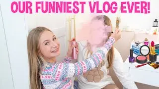 THIS WAS TOOO FUNNY! * HILARIOUS VLOGMAS * MAKE-UP CHALLENGE