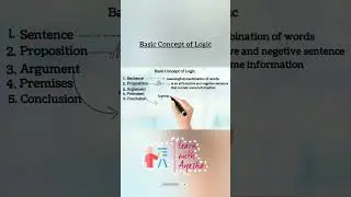 Basic Concept of Logic #shorts #logic #criticalthinking #viral #shortsvideo