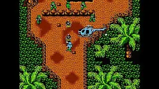 Guerrilla War (1989) [NES] | Stage 1: Jungle