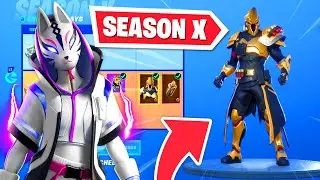 *NEW* SEASON X BATTLE PASS in Fortnite - OG skins RETURN! (Season 10)