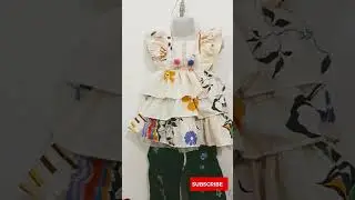 Frill / Layer frock design 2025          full video available 👆👆👆