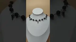 ✨Black Thorn Argent&eacute; ✨ #collier #inoxydable #jewelry #accessorie