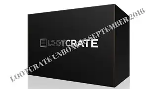 LOOT CRATE SEPTEMBER (SPEED)