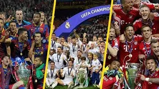 UEFA Champions League Past Winners List (1956 to 2018)