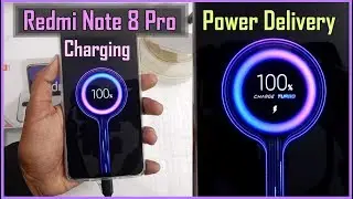 Redmi Note 8 Pro Power Delivery PD Charging Test.