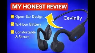 Cevinily Bone Conduction Headphones Review 🎧🐶 | My Honest Take on Open-Ear Bluetooth Headphones