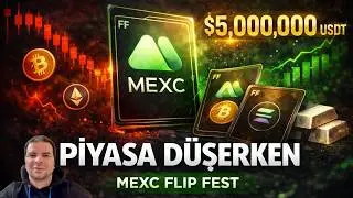 Bitcoin D&uuml;şerken MEXC&rsquo;den 5.000.000 USDT&rsquo;lik Etkinlik