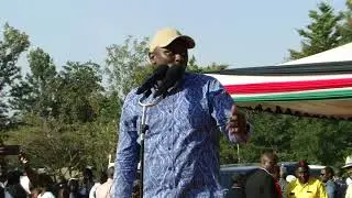 Kimani Ichungwa heckled at Embu