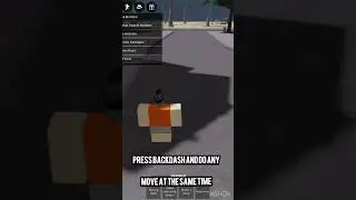 How to do backdash cancel on mobile..🔥#roblox #thestongestbattlegrounds #shorts
