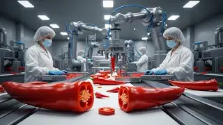 ow Chili Powder Is Made in a Modern Factory | From Fresh Chilies to Fine Spice