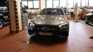 ELECTRONIC EXHAUST SYSTEM IXSOUND ON MERCEDES C-Class