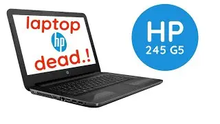 Hp 245 G5 14-AN 14-AN004AU not powering on problem Fix #hp #laptop #chiplevel #repair #asmr #howto