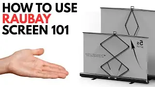 How To Use RAUBAY 78.7 x 82.7in White Green Screen Backdrop