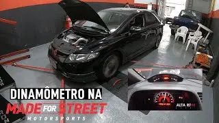 DINAM&Ocirc;METRO NA MADE FOR STREET + Teste do Civic Si - Alta RPM