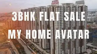 My Home Avatar | 3BHK East-Facing Corner Flat (1834 sft) | Tower 5 &ndash; 7th Floor | Call 6301525400