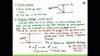 Laser Population inversion and pumping action