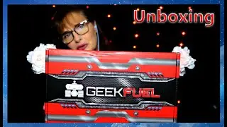 Unboxing Geek Fuel Subscription Box | Ear to Ear | Soft Spoken | Crinkles | Light Tapping