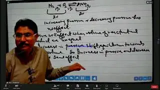 Chemical Equilibrium Effect of pressure ,volume and temperature 