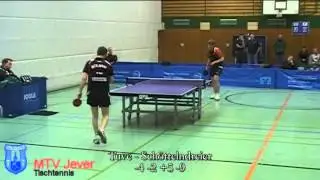 Oberliga Herren Nord-West Tischtennis|2013-03-23|MTV Jever-SV Bolzum II|Tuve-Sch&ouml;ttelndreier