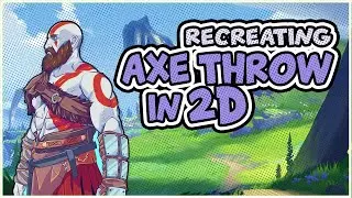 God of War's Axe Throw , but in 2D