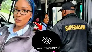 Detroit City Girl Bus Driver CAUGHT on Security Camera Doing the unthinkable...