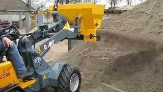 Leiser AG, Baumaschinen, Anbauger&auml;te Kompakt-Knicklader Giant