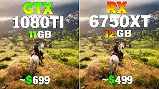 GTX 1080 Tİ vs RX 6750 XT - Test in 8 Games