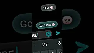 Messenger Girl Attitude Status Xml | Messenger Attitude Chat Lyrics Xml | #chat #xml #shorts