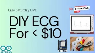 DIY WIFI enabled ECG device for $10