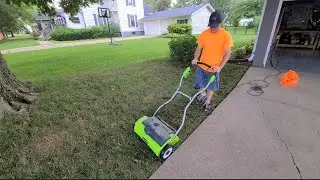 Dethatching in the summer