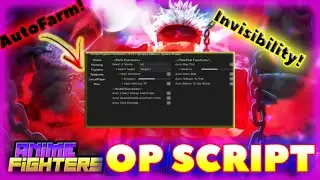 OP & Easy-Use Anime Fighters Simulator Script GUI Hack | Auto Farm | Invisibility | *PASTEBIN*