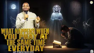 WHAT HAPPENS WHEN YOU PRAY AT THE SAME TIME EVERY DAY #fyp #prayer