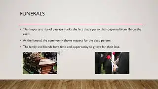 Cultural rites of passage