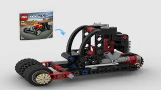 LEGO Technic Road Roller 30735 Alternate Build.