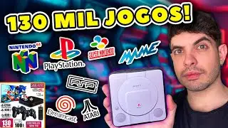 Comprei um Videogame com 130 MIL JOGOS da Shopee