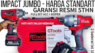 Uji extreme impact wrench gtools Eropa gt78pro gt33pro jumbo 1800nm fakta mekanik bengkel suka semua