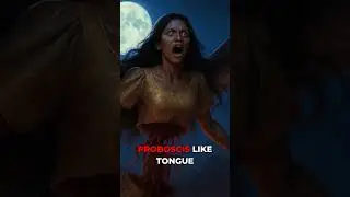 Как это чудовище охотится в кромешной ночи #Мифология #Ужас