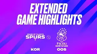 House of Talents Kortrijk Spurs vs. Filou Oostende Extended Game Highlights