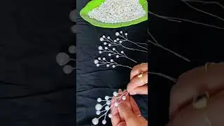 DIY Pearl Hair Brooch Craft 💁&zwj;♀️ Hair Accessories #sunnyrajcorner #short #youtuber #ytshorts