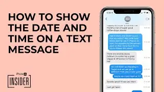 Как увидеть дату и время в текстовых сообщениях iPhone (обновление iOS 16)